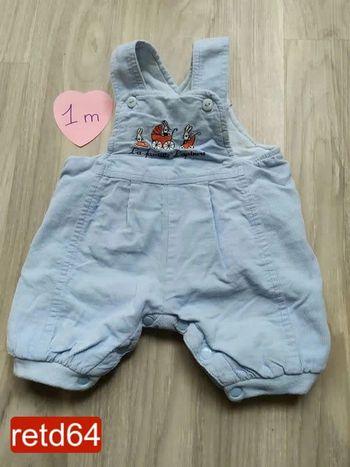 salopette 1 mois
