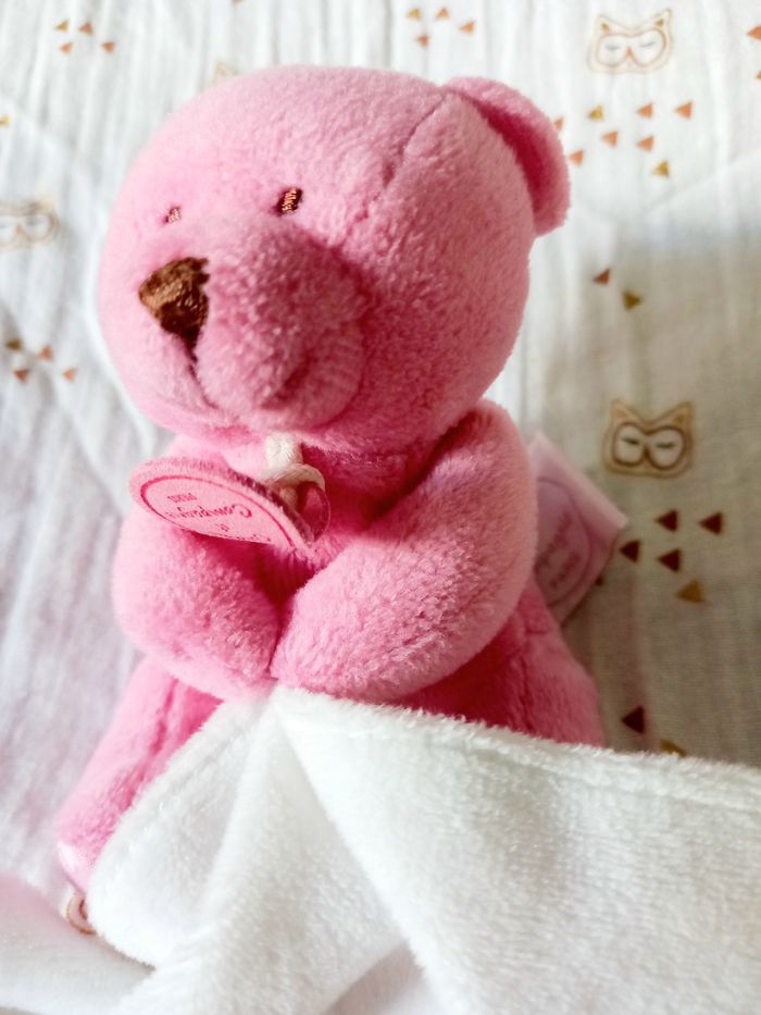 Doudou et compagnie ours  ballon mouchoir - photo numéro 2