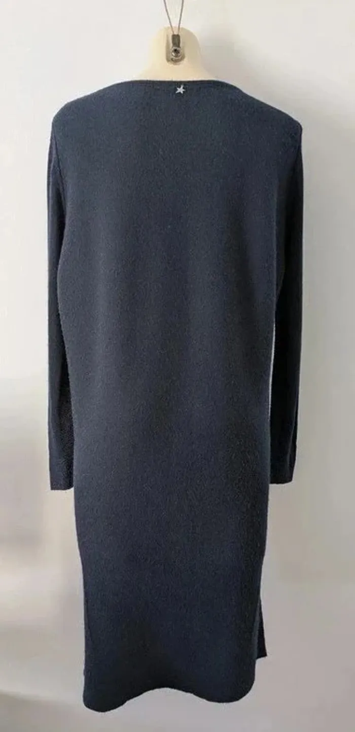 Robe pull en viscose laine cachemire - Sud Express - taille M - photo numéro 3