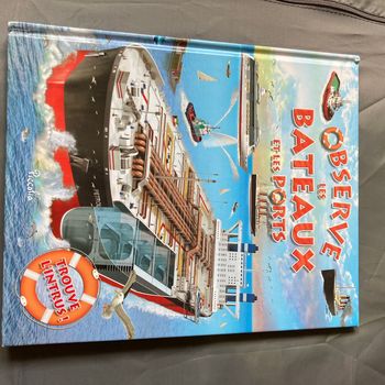 # livre #observe les bateaux et les ports
