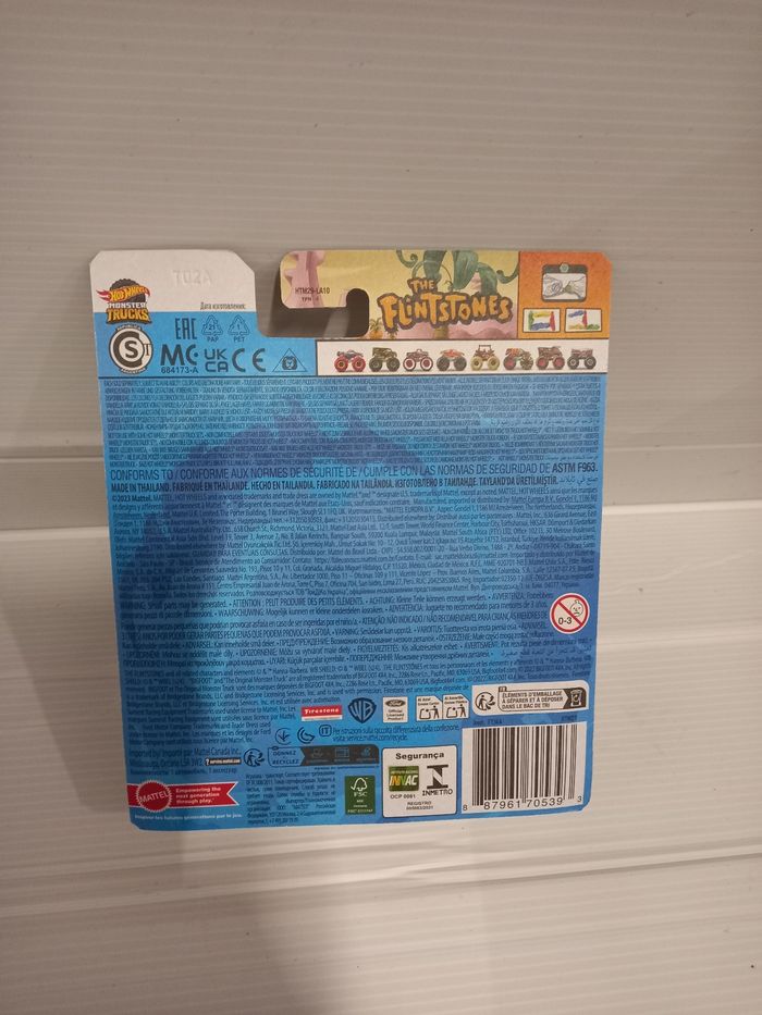 Hotwheel monster truck flintstones - photo numéro 3