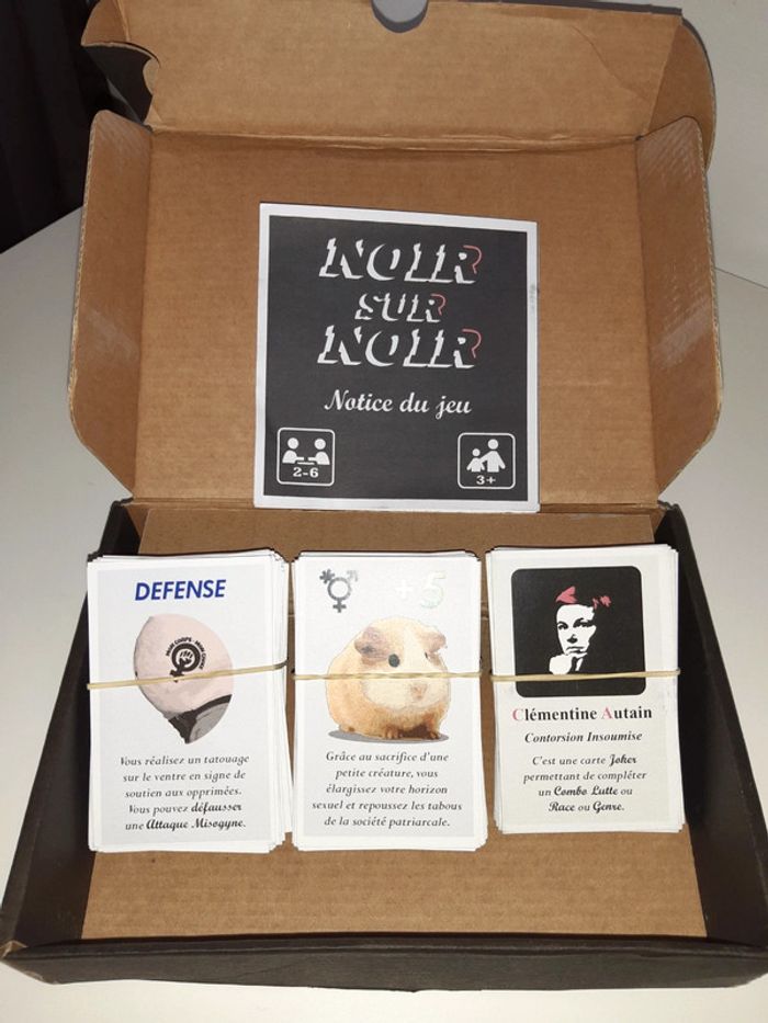 Jeu noir sur noir - photo numéro 2