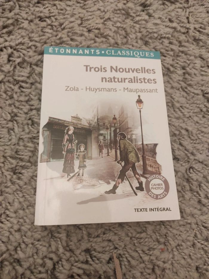 Trois nouvelles naturalistes