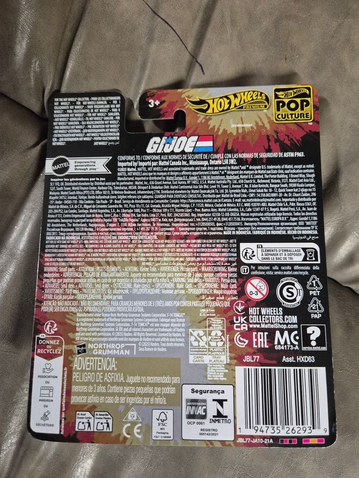 Avion hotwheels prenium gi Joe neuf - photo numéro 2