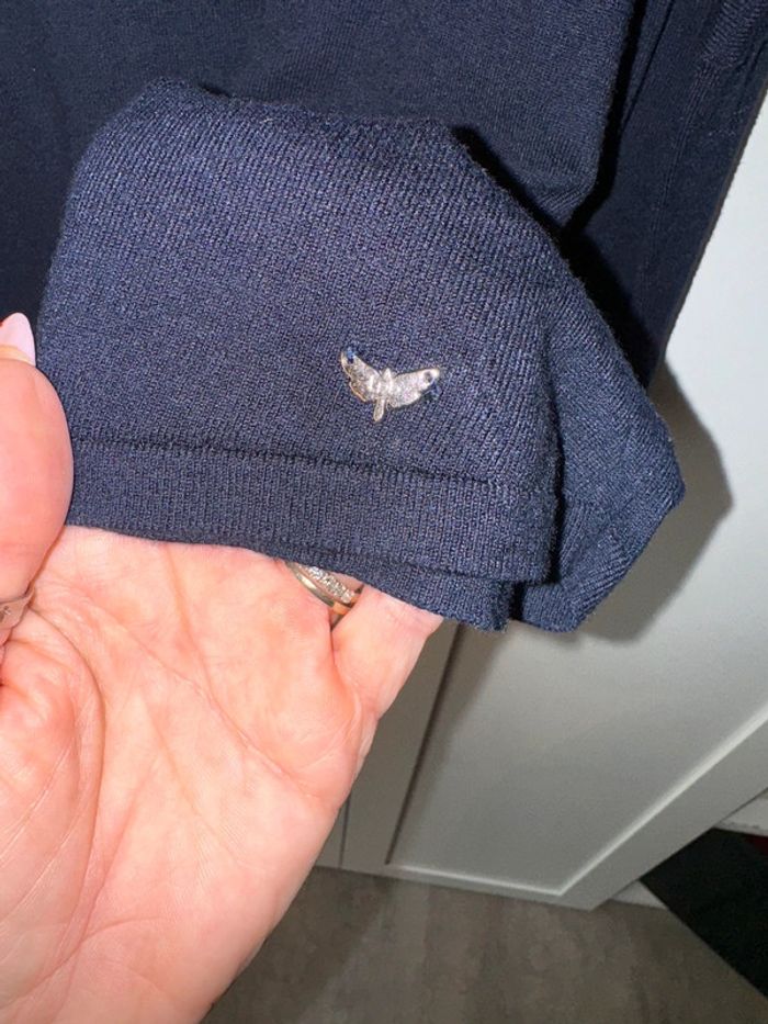 Pull bleu marine, 40, 42 Lpb une épaule nue - photo numéro 4