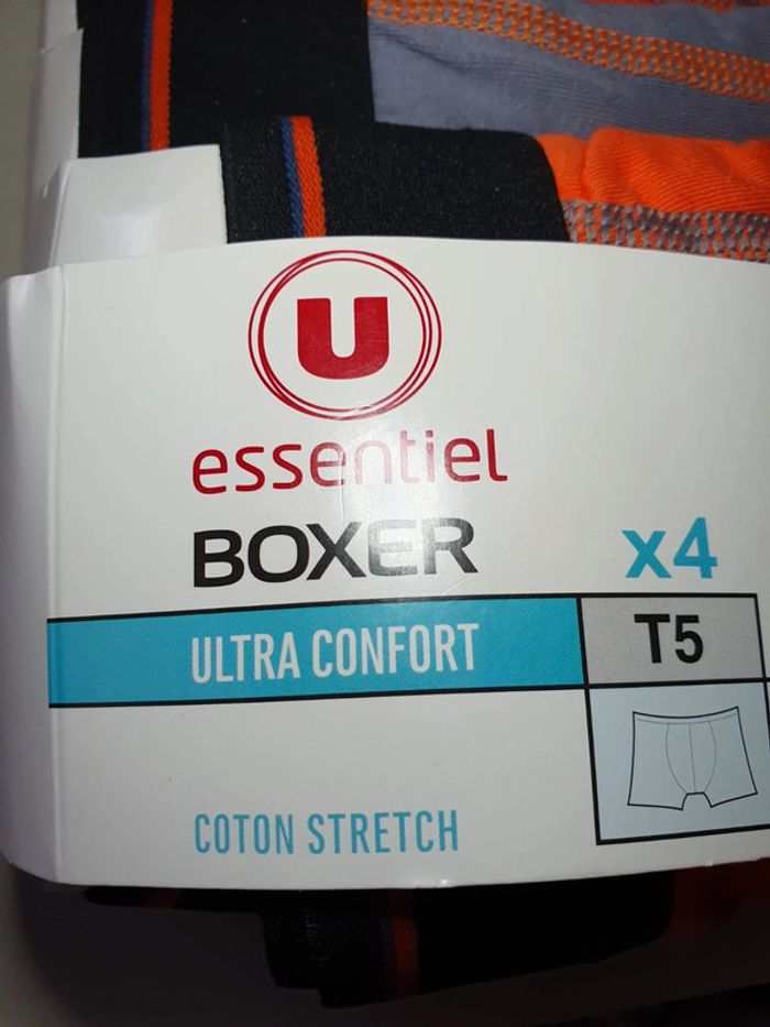 Lot 4 boxers homme taille 5 - photo numéro 5