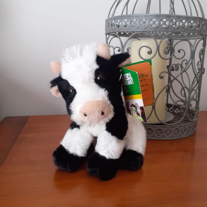 Neuf: Peluche-doudou "Petite Vache" *Animal Planet