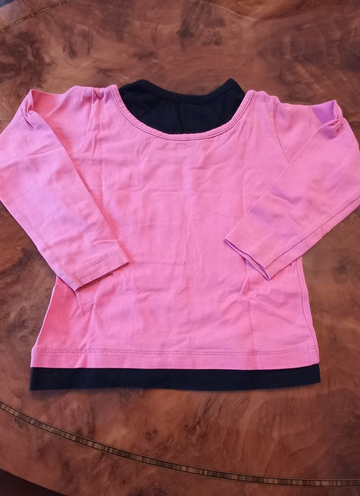 T-shirt fille 4 ans Alphabet - photo numéro 3