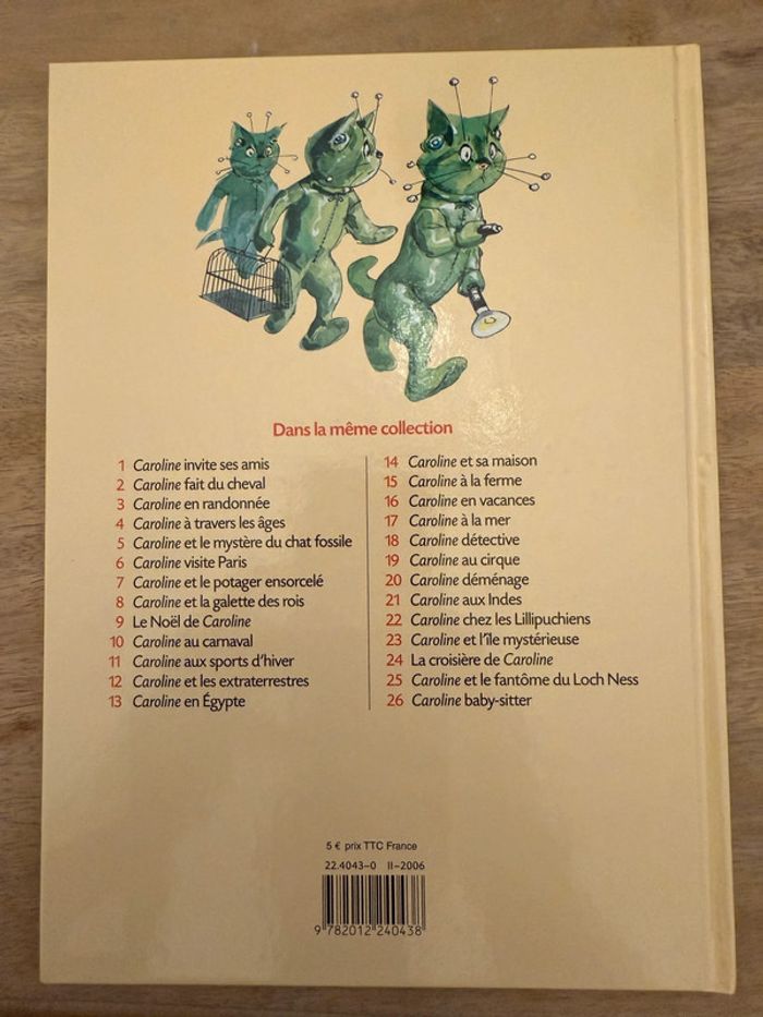 livre Édition rare TBE - Caroline et les extraterrestres - photo numéro 2