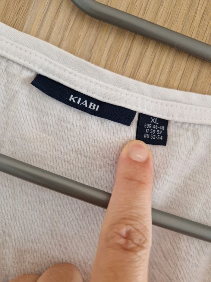 T-shirt blanc kiabi femme - photo numéro 5