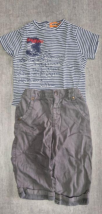 Ensemble garçon 12 mois