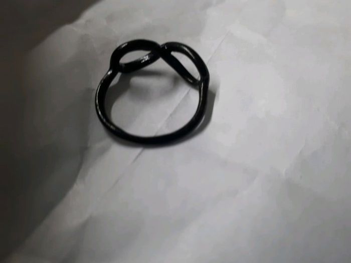 Bague infini noir - photo numéro 4