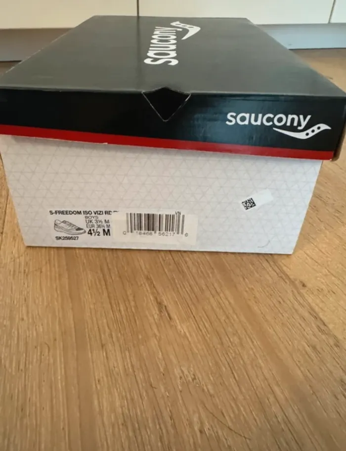 Baskets Saucony S-Freedom Iso Vizi - taille 36.5 orange - photo numéro 8