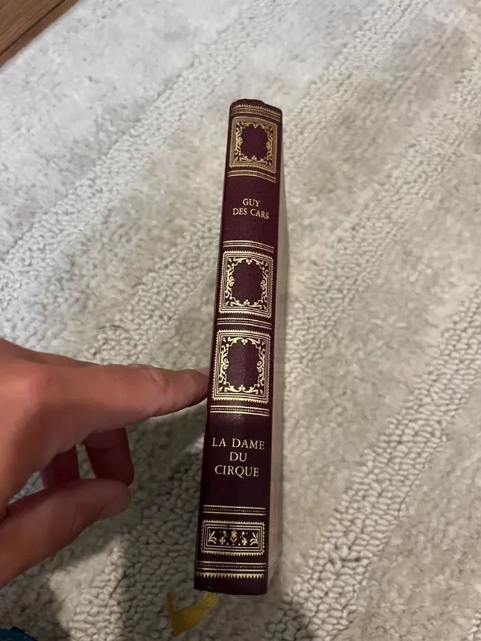 Livre ancien-collection La Dame Du Cirque de Guy Des Cars - photo numéro 3