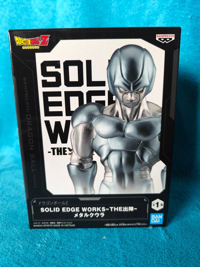 Figurine Dragon Ball Z – Metal Cooler – Solid Edge Works – Banpresto - Officielle Japon