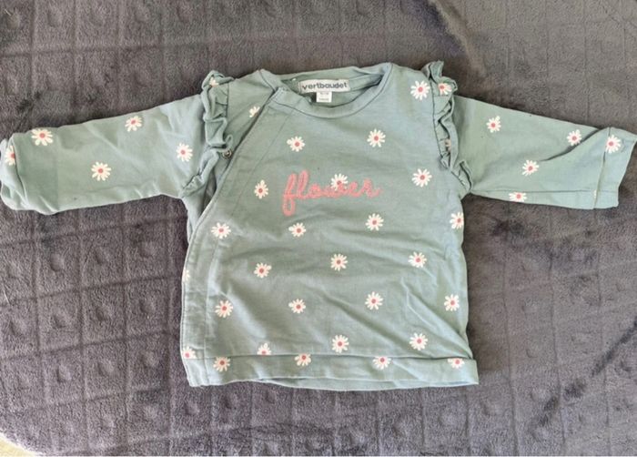Pull manches longues bébé fille