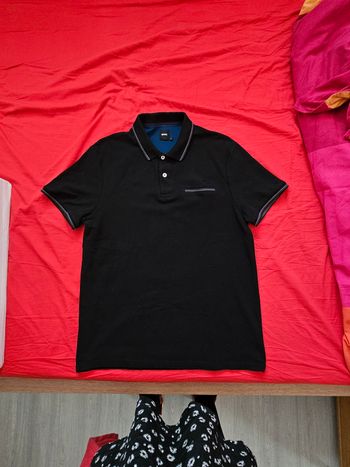 Polo manche courte noir