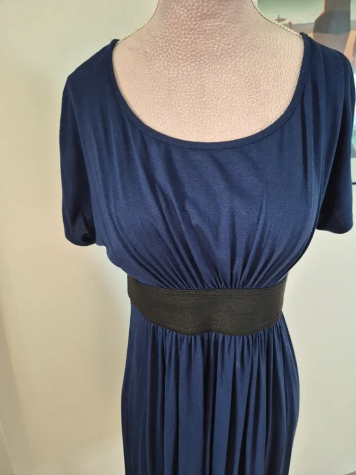 Robe bleue Etam - photo numéro 2