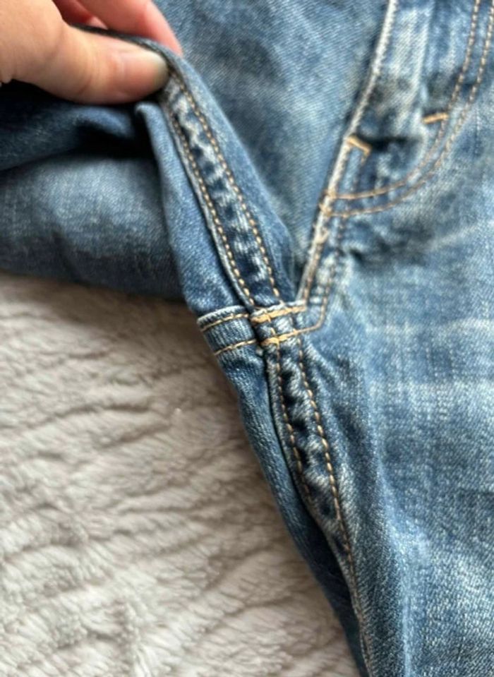 Jean Levi’s 513 Homme W34 (L/44) Coupe Slim Straight Bleu classique 00s y2k - photo numéro 6