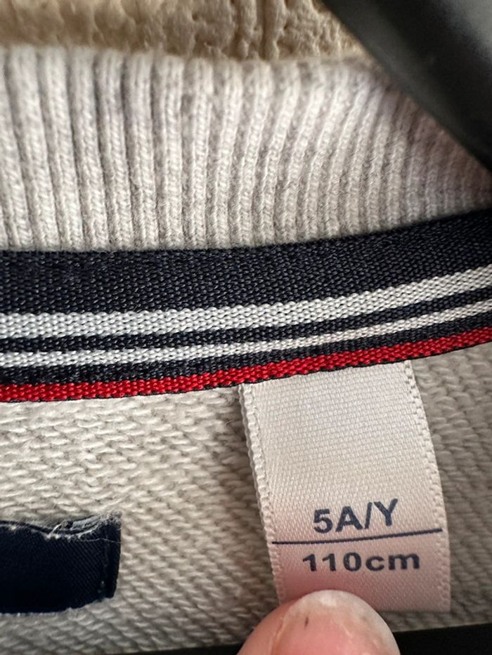 Pull grise en coton imprimée garçon 5 ans Okaïdi - photo numéro 7