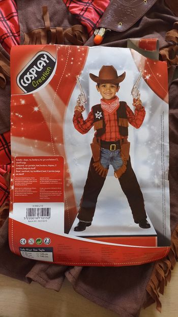 Déguisement de cow boy garçon 3 ans