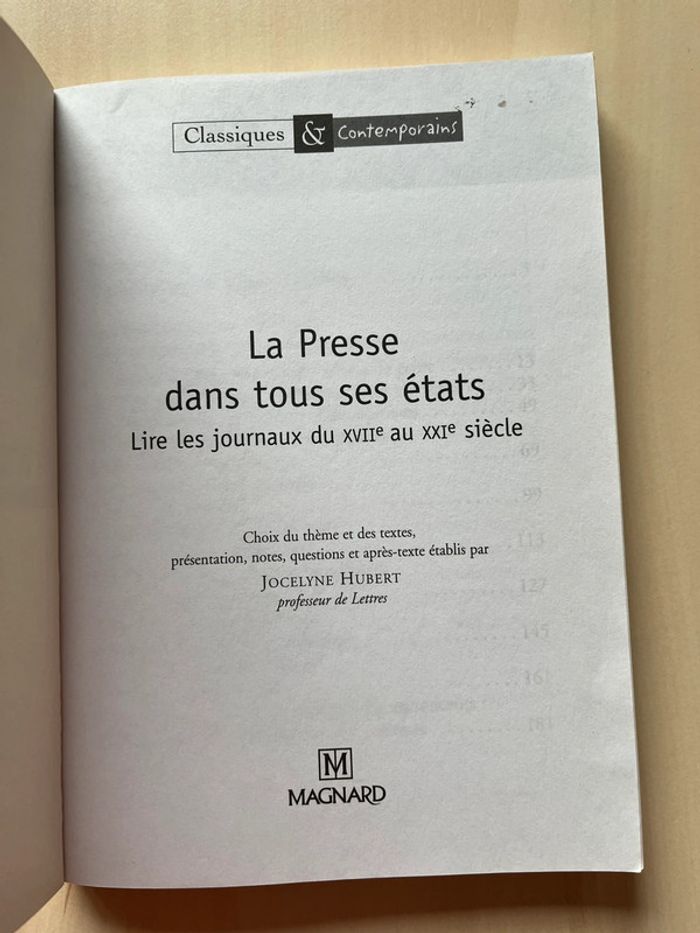 Livre La Presse dans tous ses états - photo numéro 2