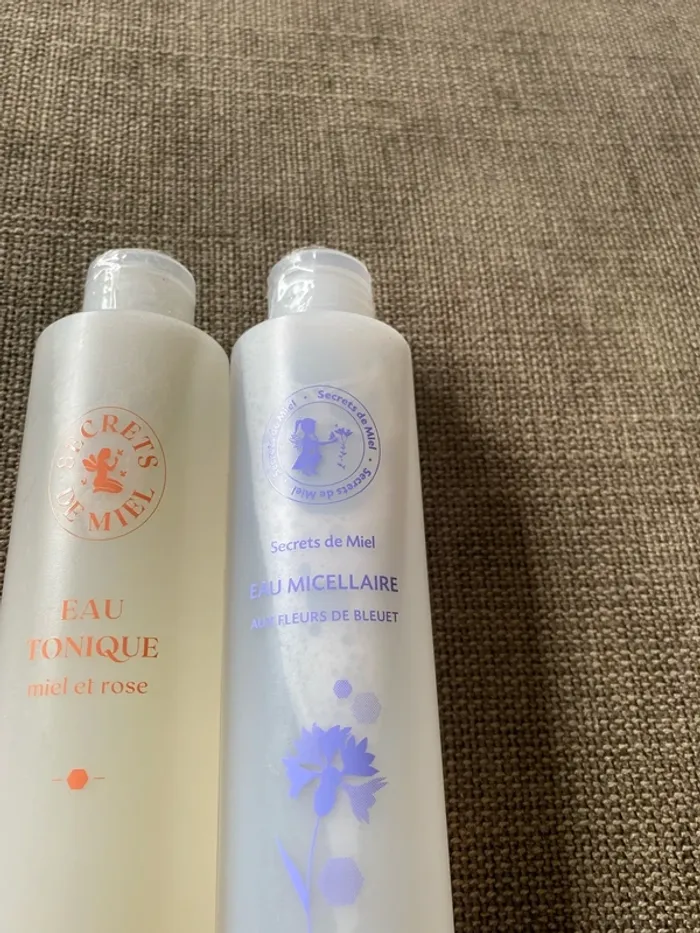 Lot de eau tonique et eau micellaire - photo numéro 3
