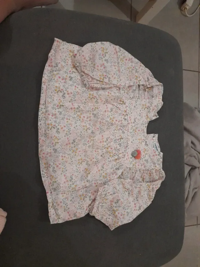 Blouse liberty vertbaudet 18 mois