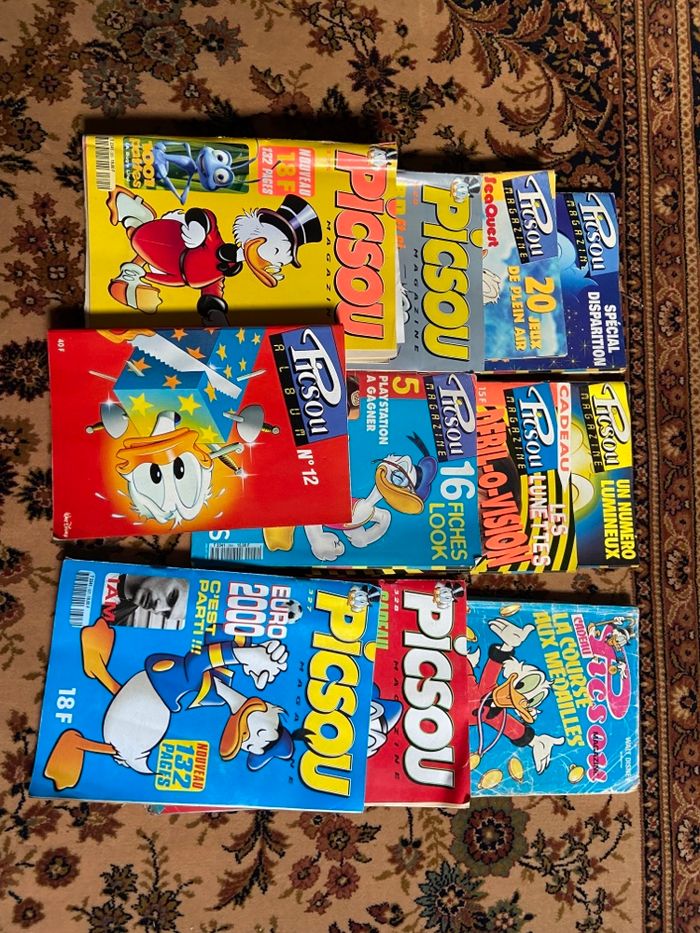 Lots de magazines Mickey et Picsou