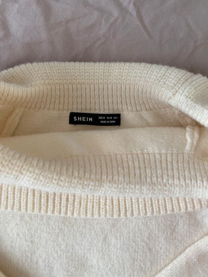 Pull à épaules dénudées shein Taille M - photo numéro 2