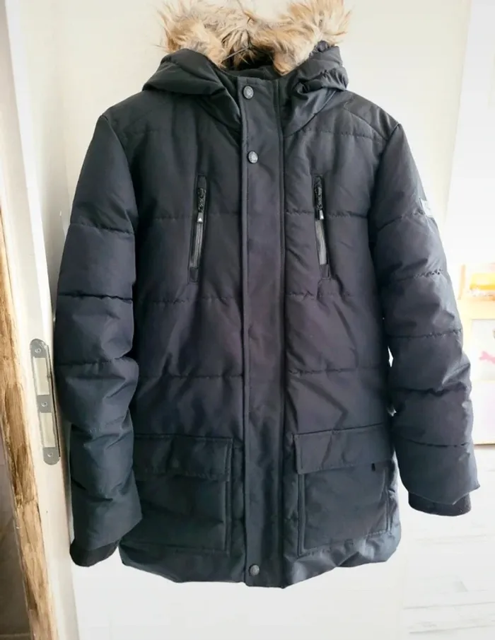 Manteau blouson polaire 12-14 ans