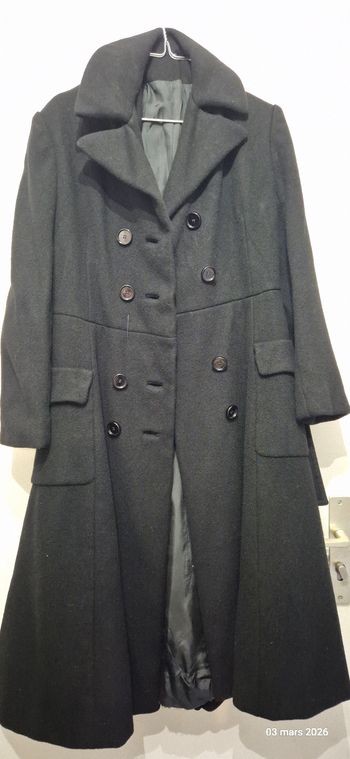 Manteau longue noir 