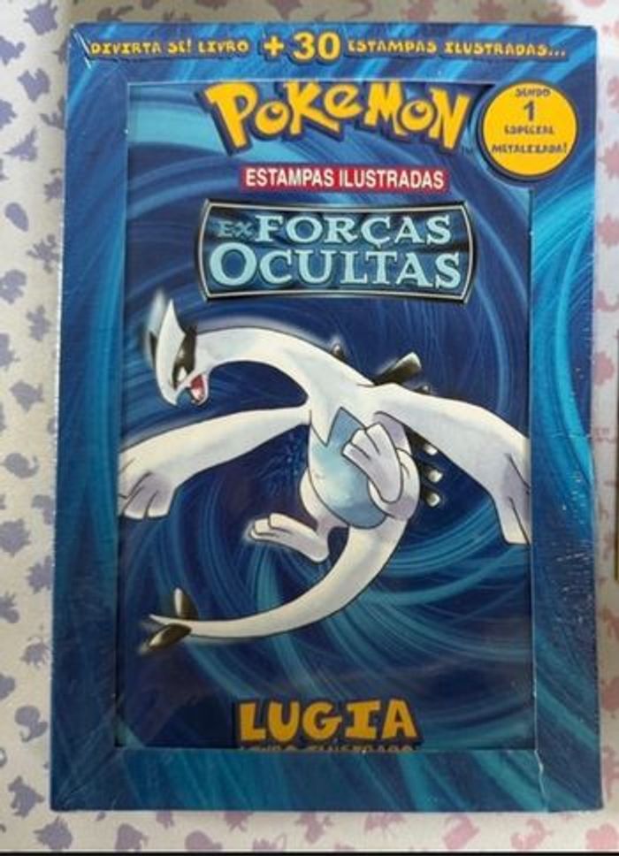 Decks Pokémon Lugia EX Forces Cachées de 2007 version portugaise - photo numéro 1