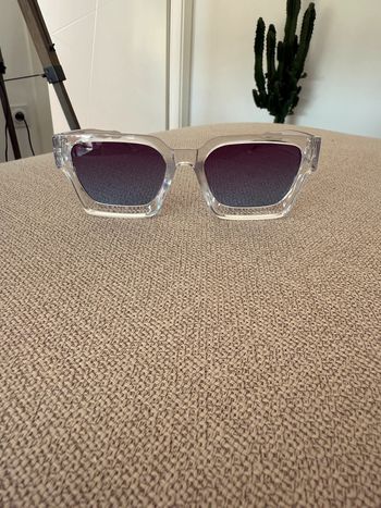 Lunettes Transparentes Oversize Dégradé