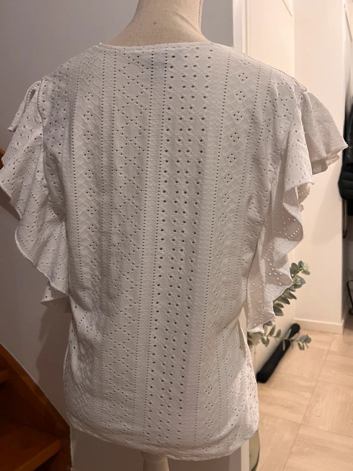 Haut blanc Shein M - photo numéro 3