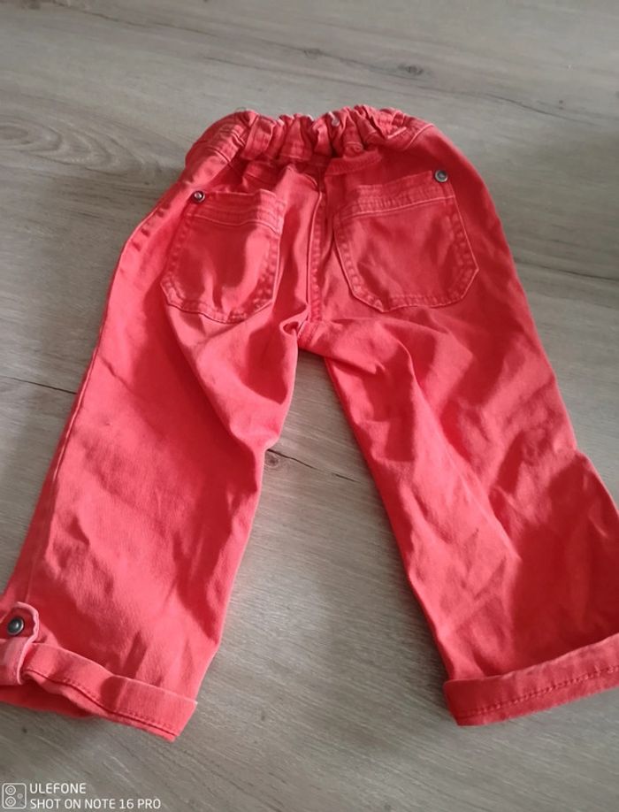 Pantacourt jeans orchestra 5 ans fille - photo numéro 6