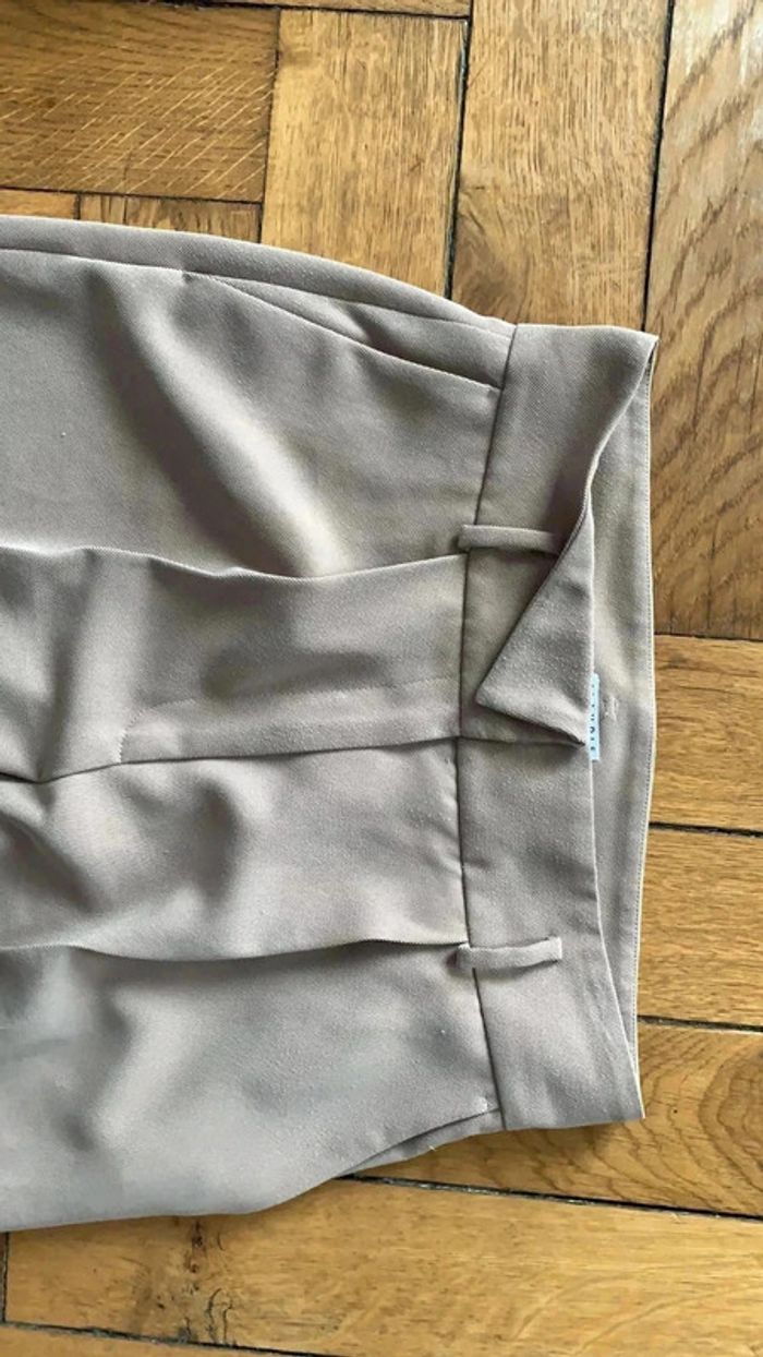 Pantalon Claudie Pierlot beige T:40 - photo numéro 2