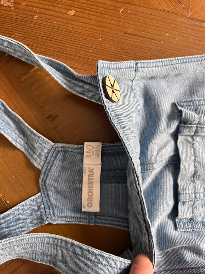 Robe fille jean taille 8 ans orchestra - photo numéro 3