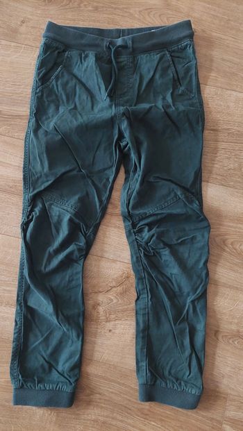 Pantalon type jogging vert