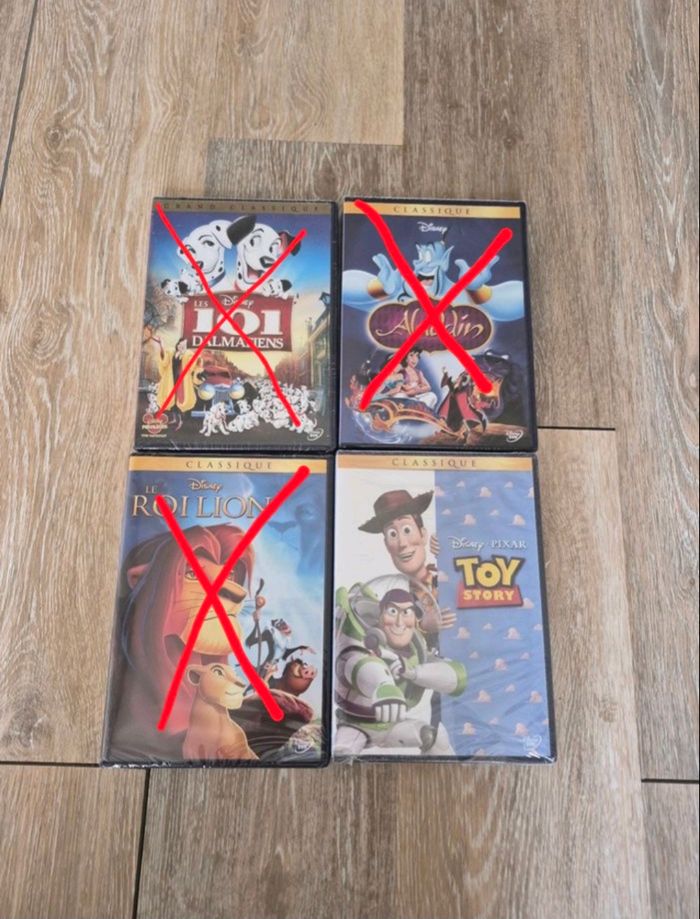 DVD de Disney neuf, sous blister de Toy Story