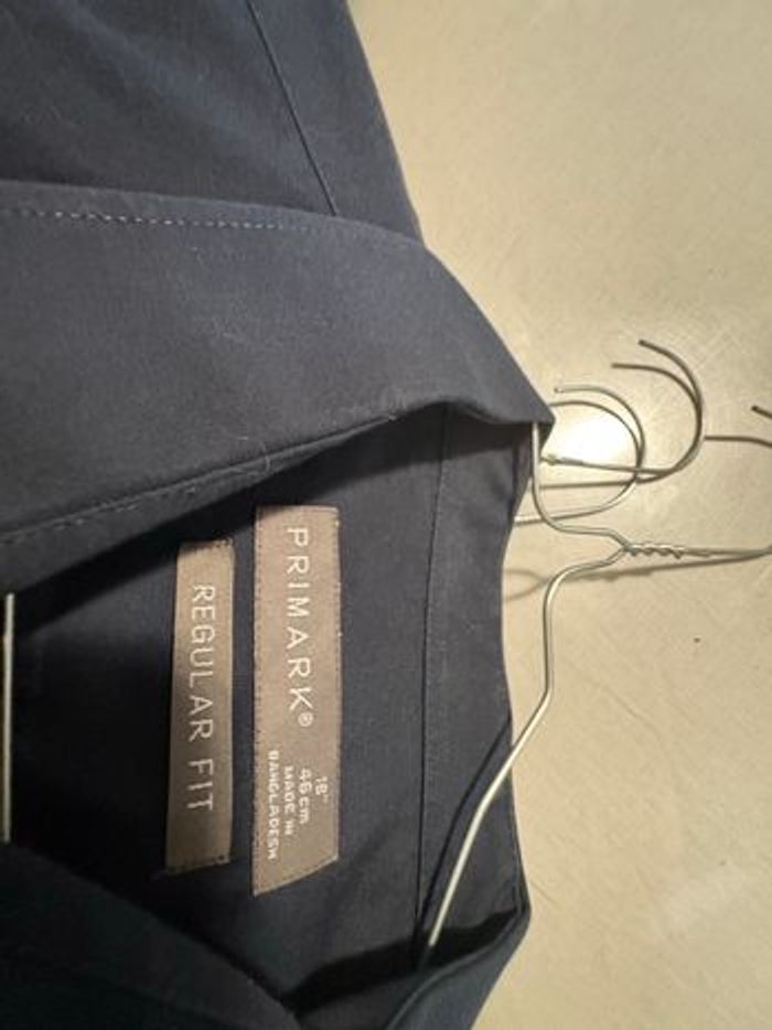 Chemise bleue foncée  3XL