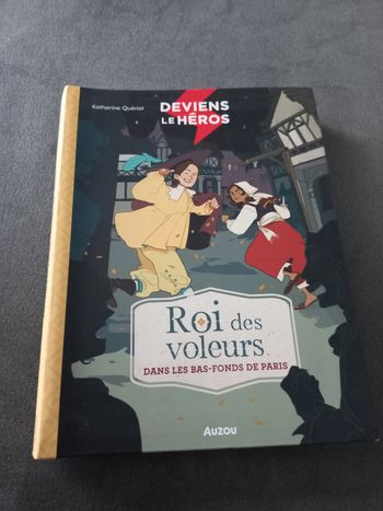 Livre enfant 10.ans auzou deviens le heros roi des voleurs