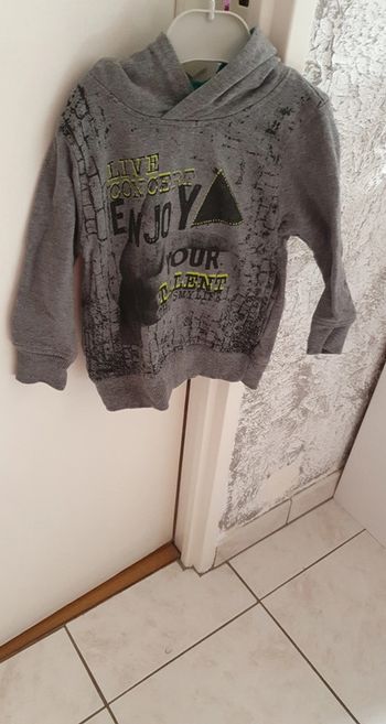 Sweat a capuches 24 mois