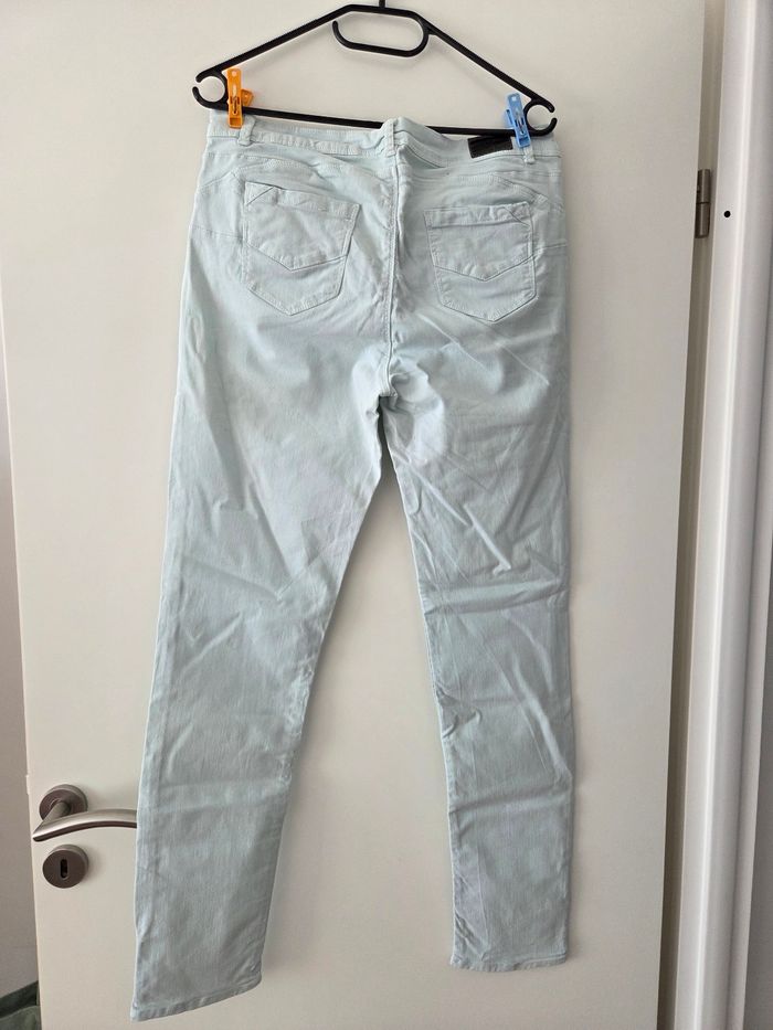 Pantalon bleu clair - taille 40 42 - Promod - photo numéro 2