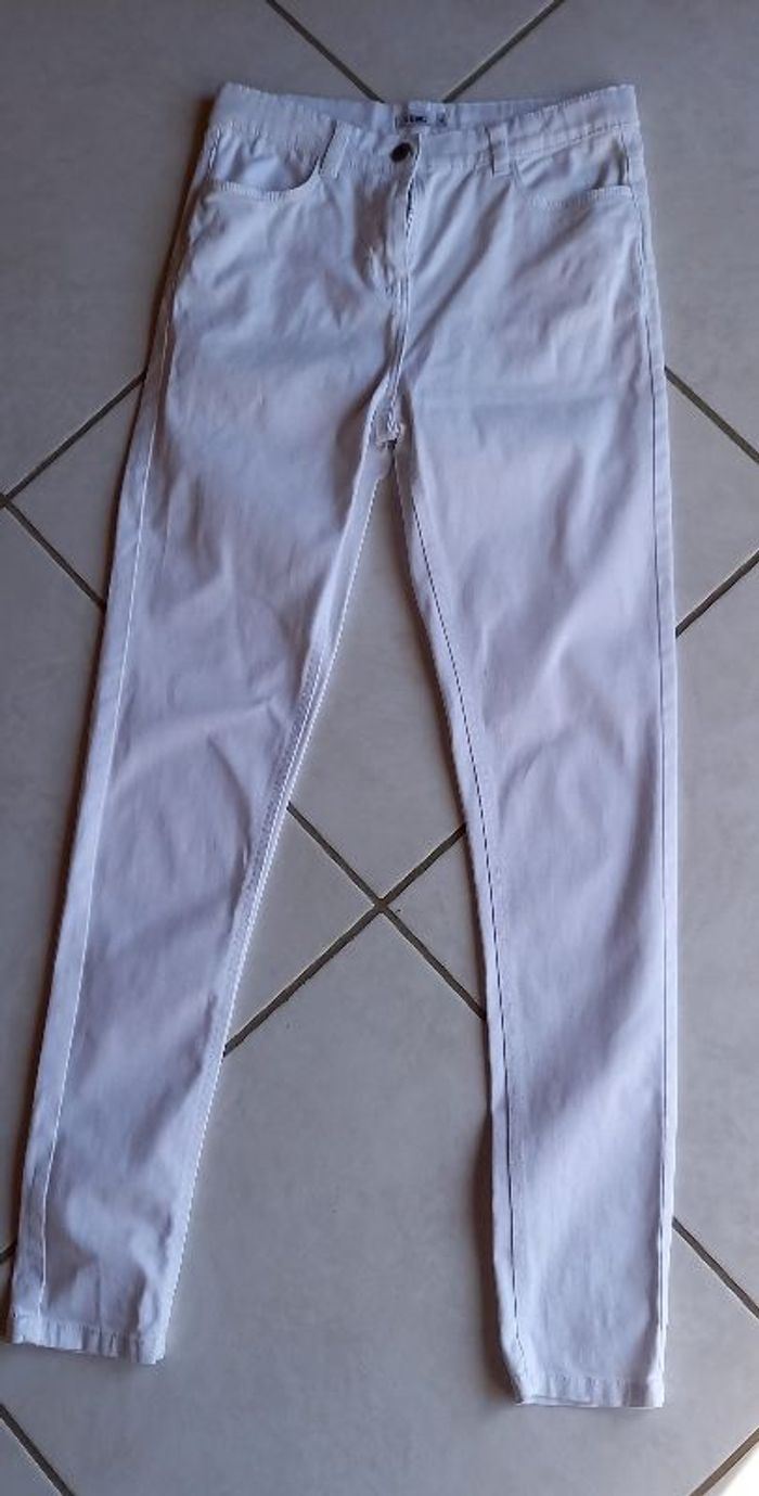pantalon blanc