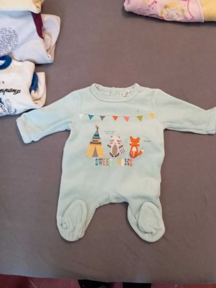 Lot de 2 pyjamas taille 0 - photo numéro 3