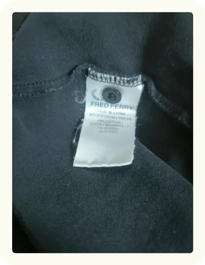 Polo manches courtes homme Fred Perry Taille L 40 - photo numéro 7