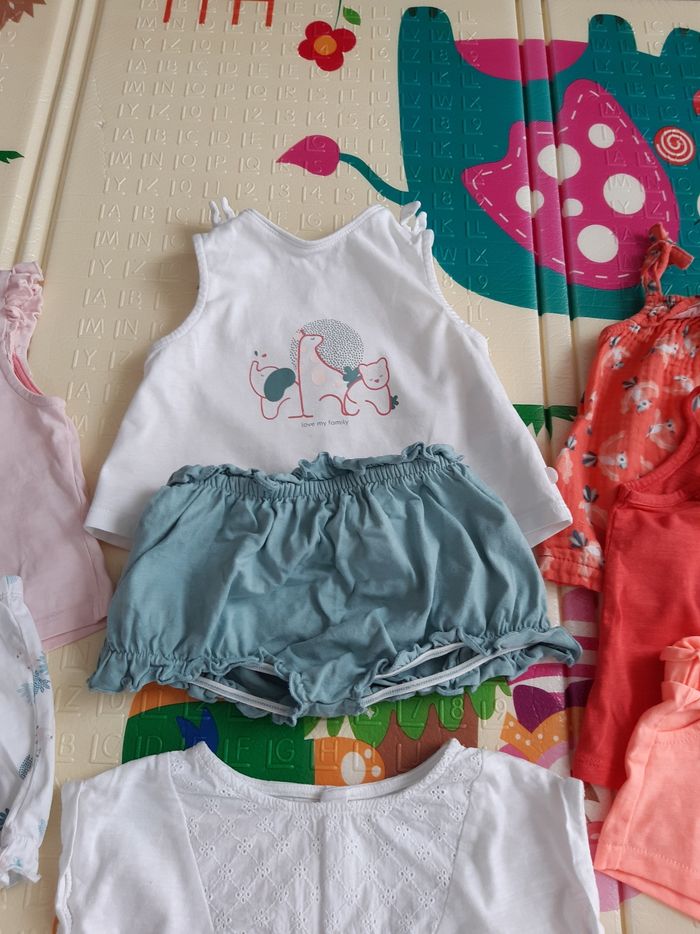 Lots vêtements bébé fille été - photo numéro 3