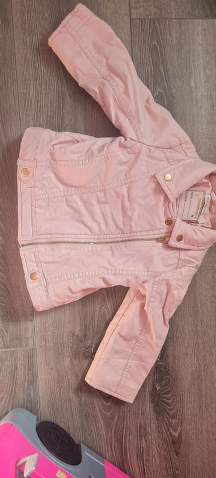 Manteau chaud similaire cuir