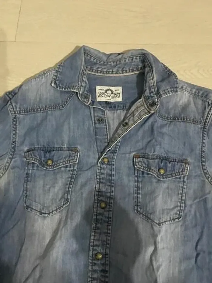 Chemise en jean celio - photo numéro 3